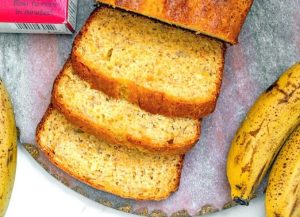 Banana Bread with Cake Mix