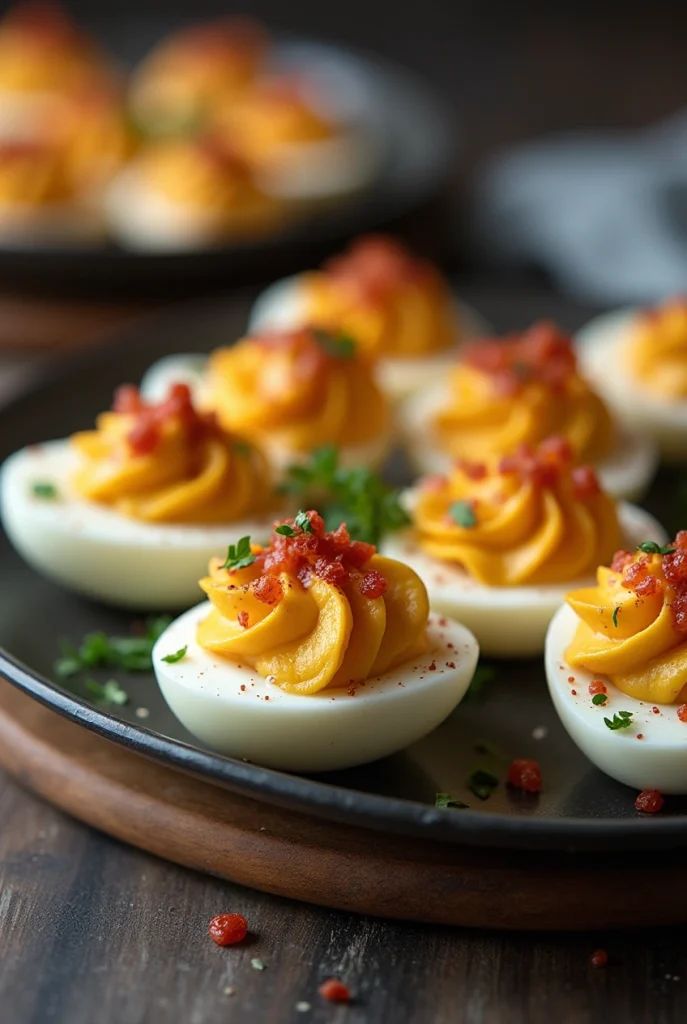 Devilled eggs