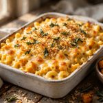 Butternut squash mac and cheese