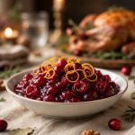 Homemade cranberry sauce